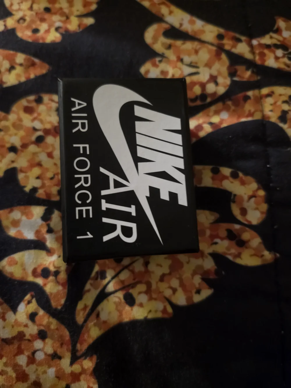 Nike Black and White Mini Sneaker Keychain